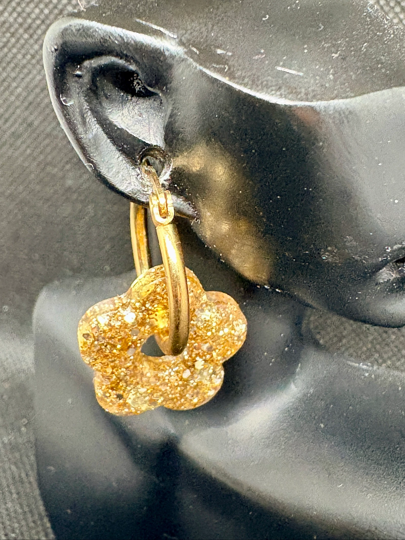 Brincos com charms intercambiáveis – photo 2